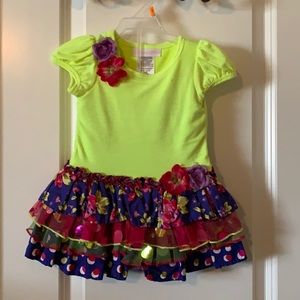 Toddler Girl Dress with Bloomers